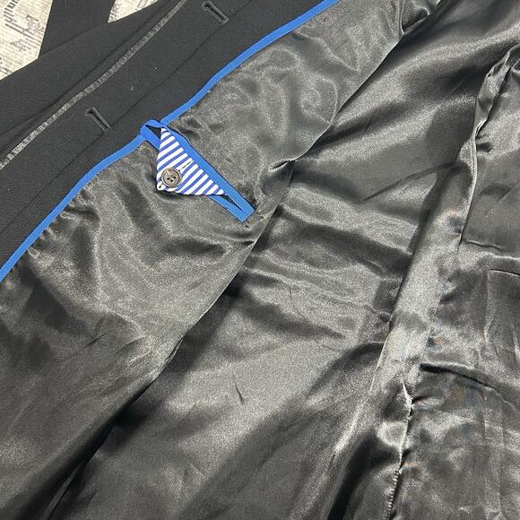 J. Crew Black Lady Day Top Coat Size 6 Italian Double Cloth Wool Blend Italian - Picture 5 of 11